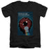 STAR TREK/TNG SEASON 1 EPISODE 6 - S/S ADULT V-NECK 30/1 - BLACK