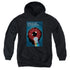 STAR TREK/TNG SEASON 1 EPISODE 6 - YOUTH PULLOVER HOODIE - BLACK