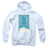 STAR TREK/TNG SEASON 1 EPISODE 8 - YOUTH PULLOVER HOODIE - WHITE