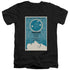 STAR TREK/TNG SEASON 1 EPISODE 8 - S/S ADULT V-NECK 30/1 - BLACK
