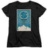 STAR TREK/TNG SEASON 1 EPISODE 8 - S/S WOMENS TEE - BLACK
