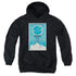 STAR TREK/TNG SEASON 1 EPISODE 8 - YOUTH PULLOVER HOODIE - BLACK