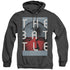 STAR TREK/TNG SEASON 1 EPISODE 9 - ADULT HEATHER HOODIE - BLACK