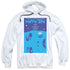 STAR TREK/TNG SEASON 1 EPISODE 11 - ADULT PULLOVER HOODIE - WHITE