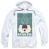 STAR TREK/TNG SEASON 1 EPISODE 13 - ADULT PULLOVER HOODIE - WHITE