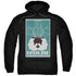 STAR TREK/TNG SEASON 1 EPISODE 13 - ADULT PULLOVER HOODIE - BLACK