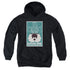 STAR TREK/TNG SEASON 1 EPISODE 13 - YOUTH PULLOVER HOODIE - BLACK