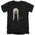 GHOST WHISPERER/DOORWAY - S/S ADULT V-NECK 30/1 - BLACK