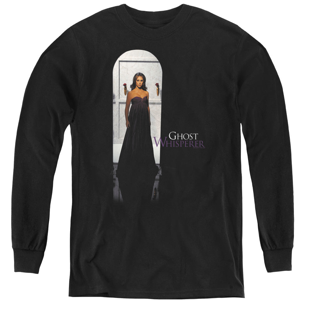 GHOST WHISPERER/DOORWAY - YOUTH LONG SLEEVE TEE - BLACK