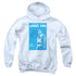 STAR TREK/TNG SEASON 1 EPISODE 14 - YOUTH PULLOVER HOODIE - WHITE
