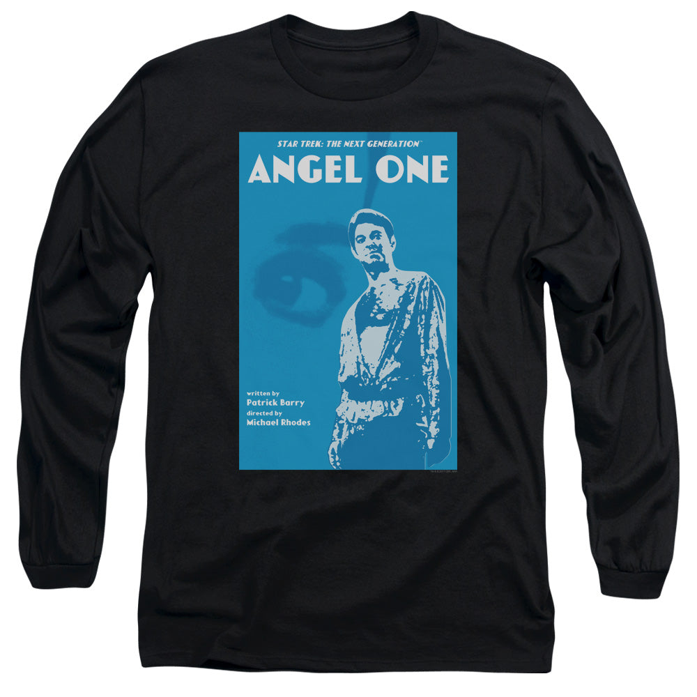 STAR TREK/TNG SEASON 1 EPISODE 14 - L/S ADULT 18/1 - BLACK