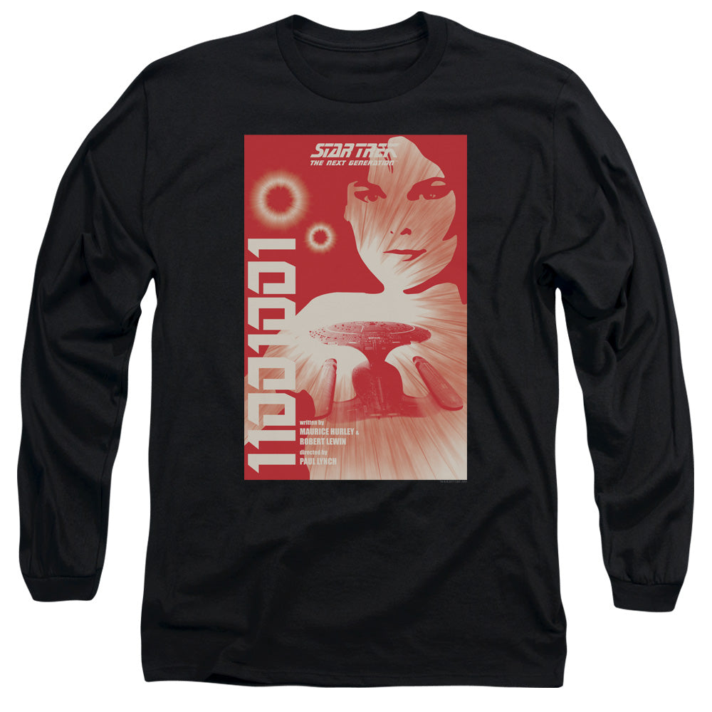 STAR TREK/TNG SEASON 1 EPISODE 15 - L/S ADULT 18/1 - BLACK