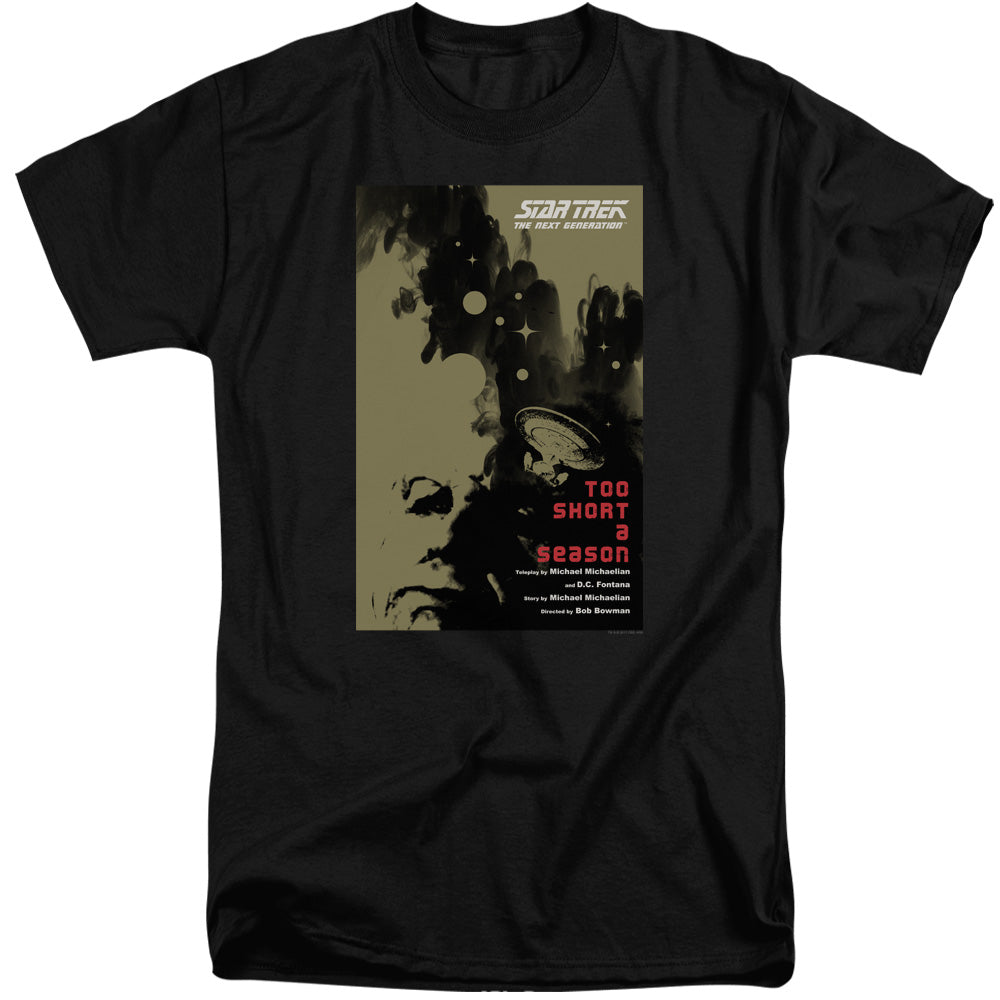 STAR TREK/TNG SEASON 1 EPISODE 16 - S/S ADULT TALL 18/1 - BLACK