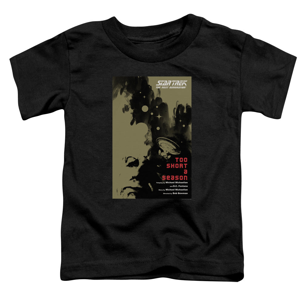 STAR TREK/TNG SEASON 1 EPISODE 16 - S/S TODDLER TEE - BLACK