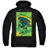 STAR TREK/TNG SEASON 1 EPISODE 18 - ADULT PULLOVER HOODIE - BLACK