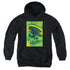 STAR TREK/TNG SEASON 1 EPISODE 18 - YOUTH PULLOVER HOODIE - BLACK
