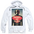 STAR TREK/TNG SEASON 1 EPISODE 20 - ADULT PULLOVER HOODIE - WHITE
