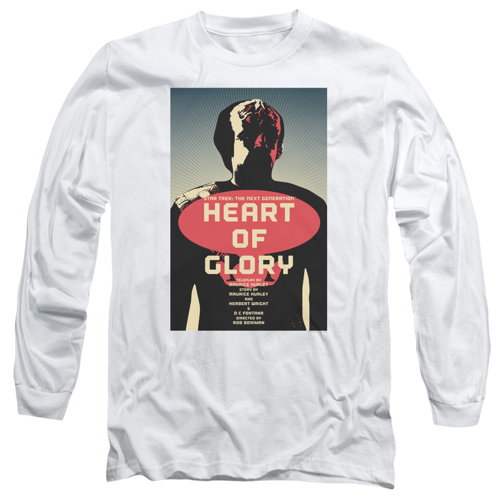 STAR TREK/TNG SEASON 1 EPISODE 20 - L/S ADULT 18/1 - WHITE