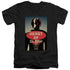 STAR TREK/TNG SEASON 1 EPISODE 20 - S/S ADULT V-NECK 30/1 - BLACK