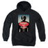 STAR TREK/TNG SEASON 1 EPISODE 20 - YOUTH PULLOVER HOODIE - BLACK