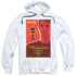 STAR TREK/TNG SEASON 1 EPISODE 21 - ADULT PULLOVER HOODIE - WHITE
