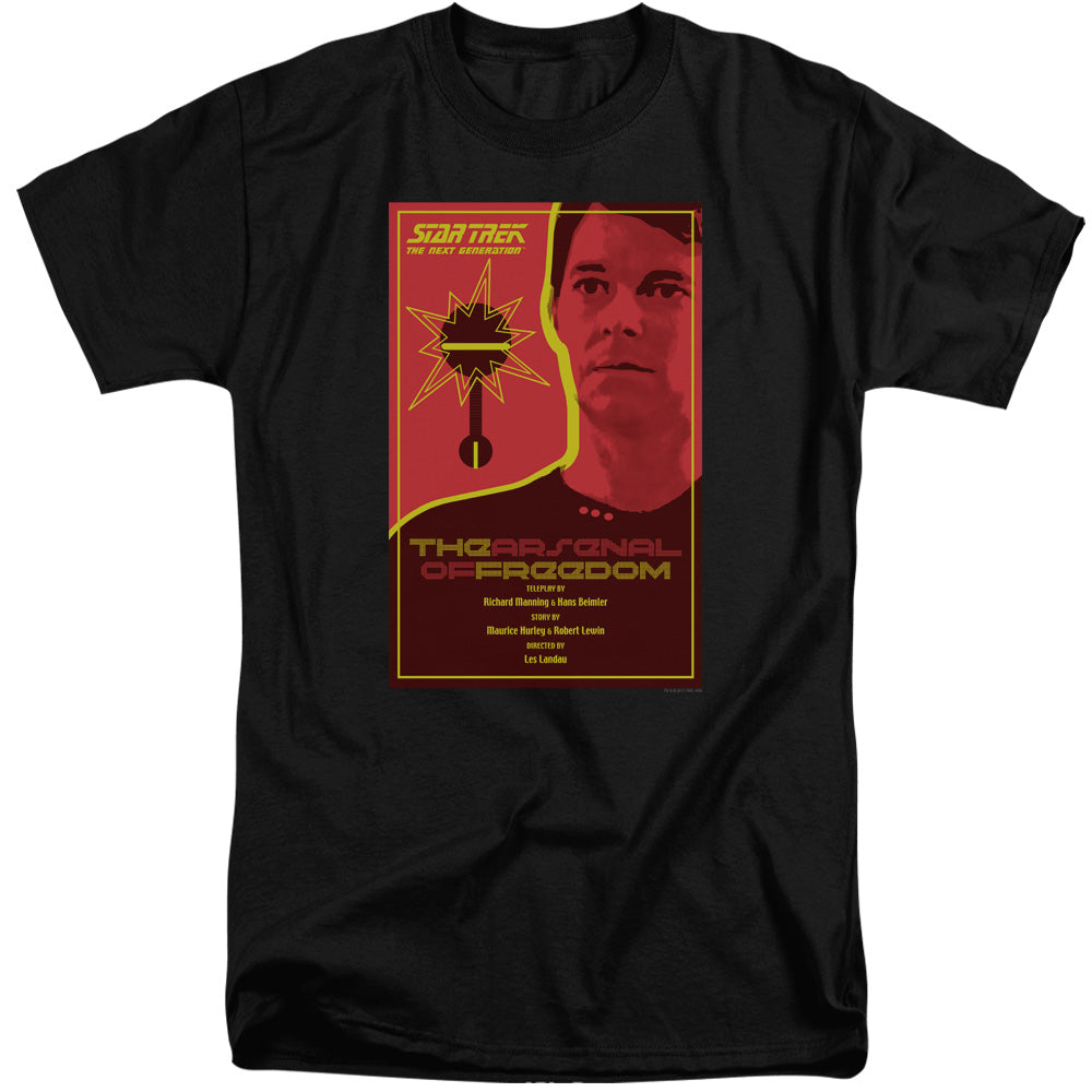 STAR TREK/TNG SEASON 1 EPISODE 21 - S/S ADULT TALL 18/1 - BLACK