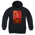STAR TREK/TNG SEASON 1 EPISODE 21 - YOUTH PULLOVER HOODIE - BLACK
