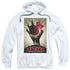 STAR TREK/TNG SEASON 1 EPISODE 22 - ADULT PULLOVER HOODIE - WHITE