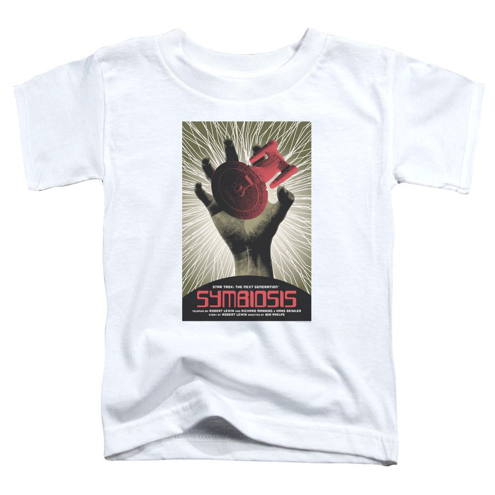 STAR TREK/TNG SEASON 1 EPISODE 22 - S/S TODDLER TEE - WHITE