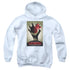 STAR TREK/TNG SEASON 1 EPISODE 22 - YOUTH PULLOVER HOODIE - WHITE