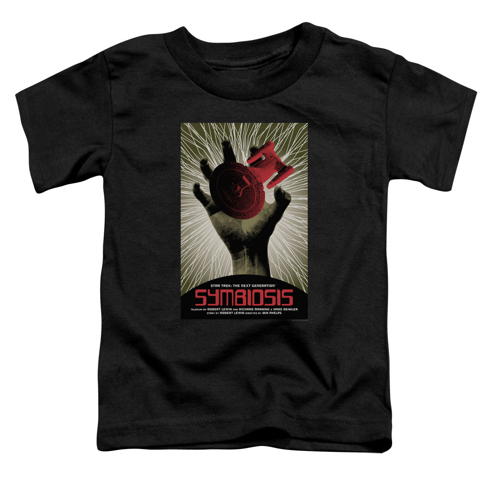 STAR TREK/TNG SEASON 1 EPISODE 22 - S/S TODDLER TEE - BLACK