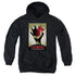 STAR TREK/TNG SEASON 1 EPISODE 22 - YOUTH PULLOVER HOODIE - BLACK