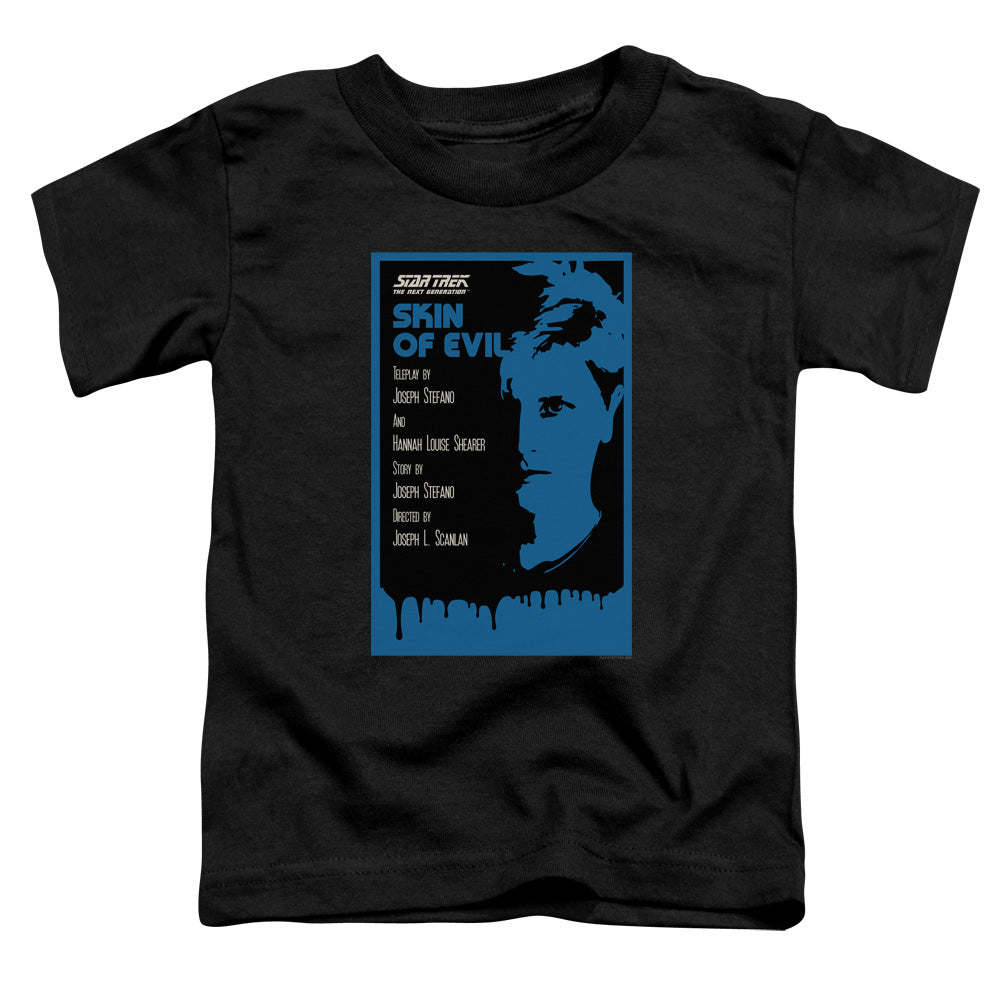 STAR TREK/TNG SEASON 1 EPISODE 23 - S/S TODDLER TEE - BLACK