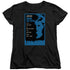 STAR TREK/TNG SEASON 1 EPISODE 23 - S/S WOMENS TEE - BLACK
