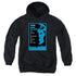 STAR TREK/TNG SEASON 1 EPISODE 23 - YOUTH PULLOVER HOODIE - BLACK