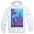 STAR TREK/TNG SEASON 1 EPISODE 24 - ADULT PULLOVER HOODIE - WHITE