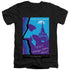 STAR TREK/TNG SEASON 1 EPISODE 24 - S/S ADULT V-NECK 30/1 - BLACK