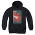 STAR TREK/TNG SEASON 1 EPISODE 26 - YOUTH PULLOVER HOODIE - BLACK