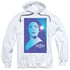 STAR TREK/TNG SEASON 2 EPISODE 1 - ADULT PULLOVER HOODIE - WHITE