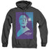 STAR TREK/TNG SEASON 2 EPISODE 1 - ADULT HEATHER HOODIE - BLACK