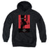 STAR TREK/TNG SEASON 2 EPISODE 2 - YOUTH PULLOVER HOODIE - BLACK