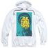 STAR TREK/TNG SEASON 2 EPISODE 3 - ADULT PULLOVER HOODIE - WHITE