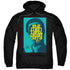 STAR TREK/TNG SEASON 2 EPISODE 3 - ADULT PULLOVER HOODIE - BLACK