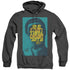 STAR TREK/TNG SEASON 2 EPISODE 3 - ADULT HEATHER HOODIE - BLACK