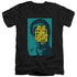 STAR TREK/TNG SEASON 2 EPISODE 3 - S/S ADULT V-NECK 30/1 - BLACK