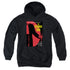STAR TREK/TNG SEASON 2 EPISODE 4 - YOUTH PULLOVER HOODIE - BLACK