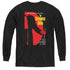 STAR TREK/TNG SEASON 2 EPISODE 4 - YOUTH LONG SLEEVE TEE - BLACK