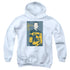 STAR TREK/TNG SEASON 2 EPISODE 6 - YOUTH PULLOVER HOODIE - WHITE