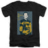 STAR TREK/TNG SEASON 2 EPISODE 6 - S/S ADULT V-NECK 30/1 - BLACK