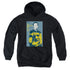 STAR TREK/TNG SEASON 2 EPISODE 6 - YOUTH PULLOVER HOODIE - BLACK